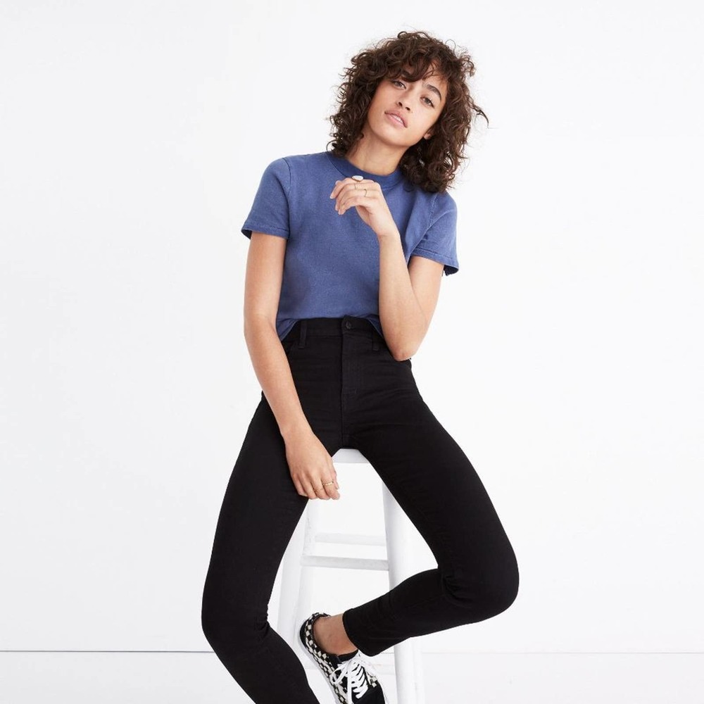 MADEWELL Roadtripper Skinny Jeans Black {XX22}